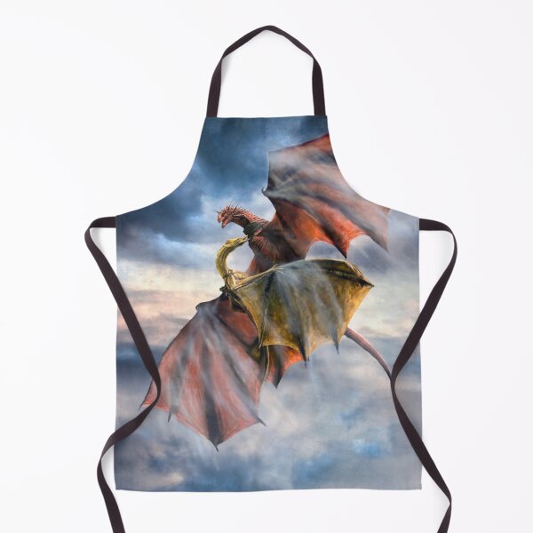 Item preview, The red dragon vs the gold designed and sold by Caellaigh-Art.
