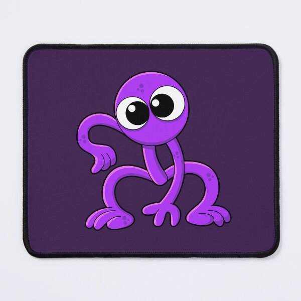 Item preview, Cute Purple Rainbow Friends Character Fun Roblox Inspired Design designed and sold by Kubala Designs.