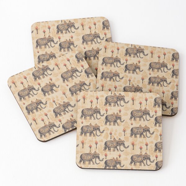 Item preview, Sacred Beauty of Elegant Elephants designed and sold by MidArtForge.