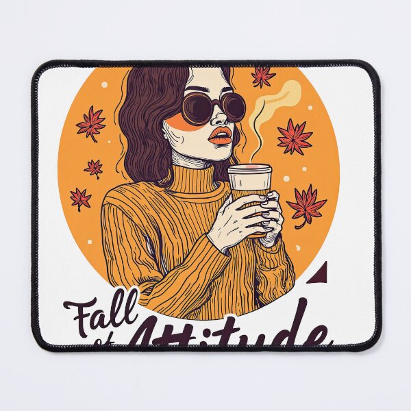 Item preview, T-Shirt Design Trending: FALL OF ATTITUDE designed and sold by ForeverPrintsOK.