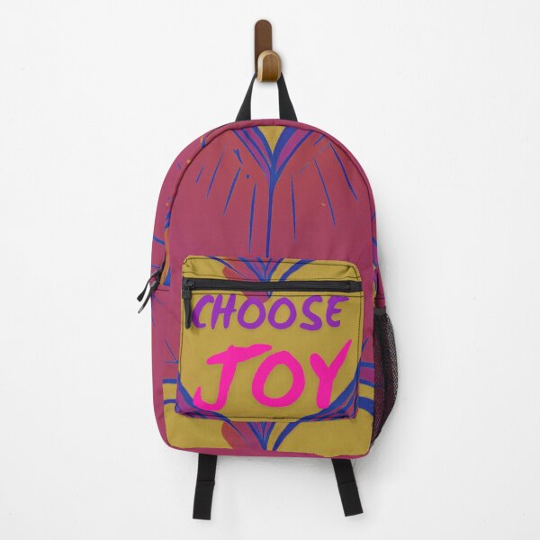 Item preview, Choose Joy: purple Red and Yellow heart design designed and sold by Stefrait-7.