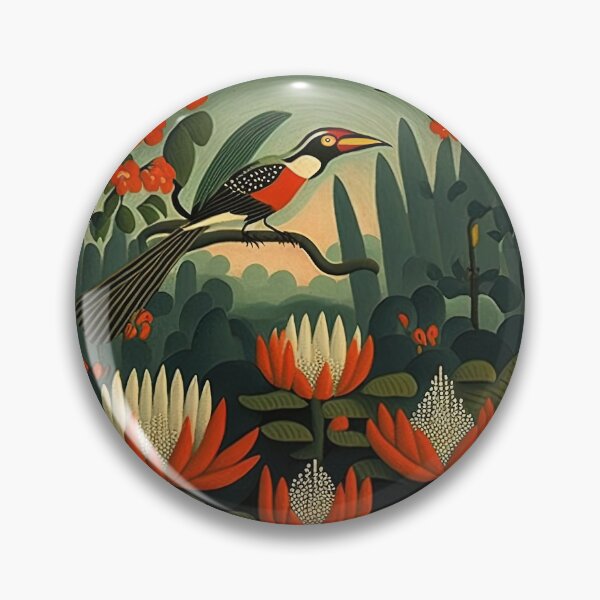 Item preview, Exotic Bird - Henri Rousseau Style designed and sold by VanKlin.