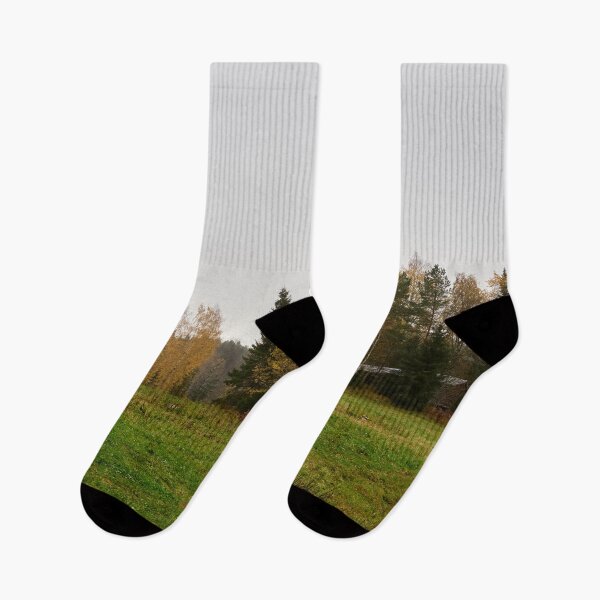 Item preview, Old barns behind the field designed and sold by Jouko Lehto Photography.