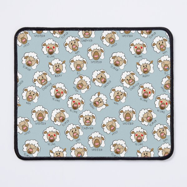 Item preview, a sheep's face designed and sold by Kosinskaya.