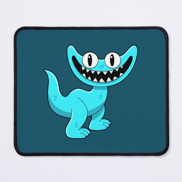 Aperçu de l'œuvre Personnage mignon et arc-en-ciel cyan Friends, design amusant inspiré de Roblox créée et vendue par Kubala Designs.