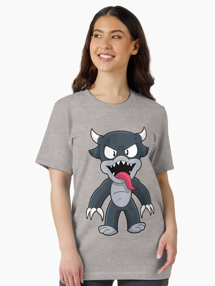 T-shirt 3D Garçon Rainbow Friends – Été Imprimé Graphique – Noir – Taille 11-12 Ans