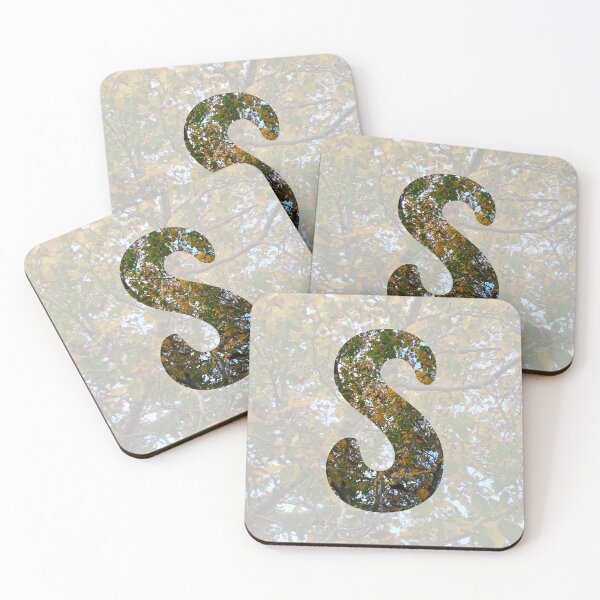 Artikelvorschau, Fettgedruckter Buchstabe „S“ – Herbstliches Walnussbaum-Design :) entworfen und verkauft von Myriel-Myriel.