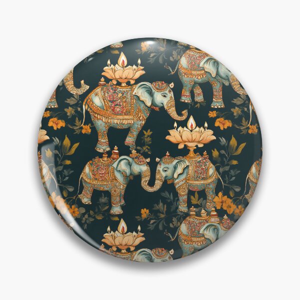 Item preview, Sacred Beauty of Elegant Elephants designed and sold by MidArtForge.