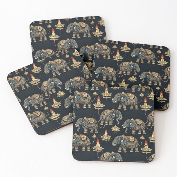 Item preview, Sacred Beauty of Elegant Elephants designed and sold by MidArtForge.