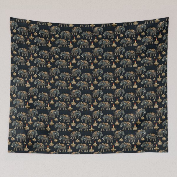 Item preview, Sacred Beauty of Elegant Elephants designed and sold by MidArtForge.