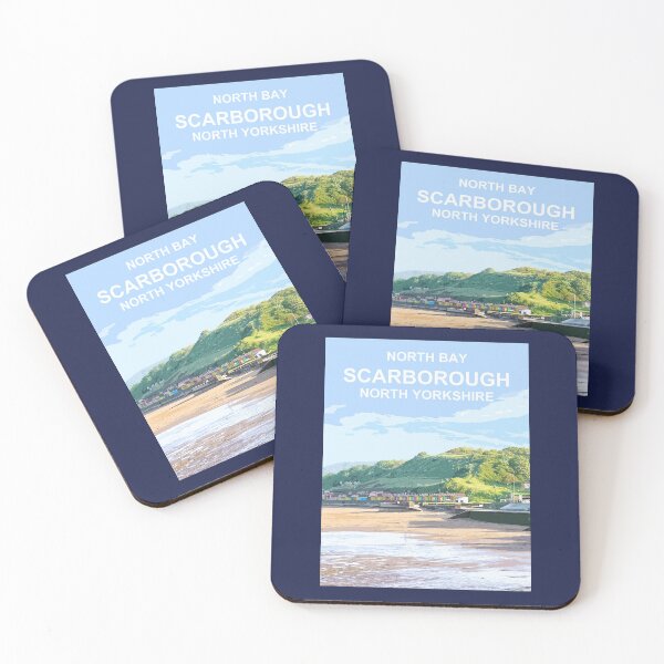 Item preview, Scarborough North Yorkshire Travel location poster Scarborough designed and sold by BarbaraGlebska.