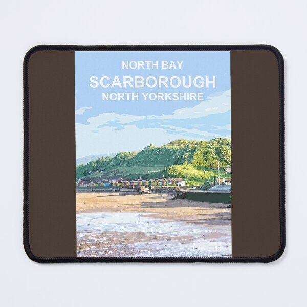 Item preview, Scarborough North Yorkshire Travel location poster Scarborough designed and sold by BarbaraGlebska.