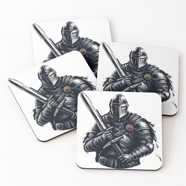 Item preview, Medieval Armored Soldier with Sword designed and sold by GeneralDaily.