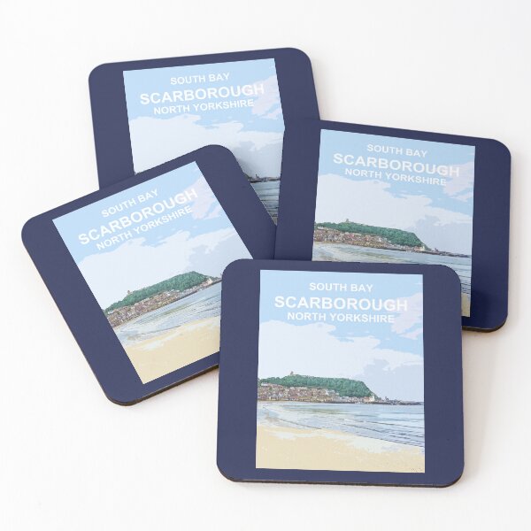 Item preview, Scarborough North Yorkshire Travel location poster Scarborough designed and sold by BarbaraGlebska.