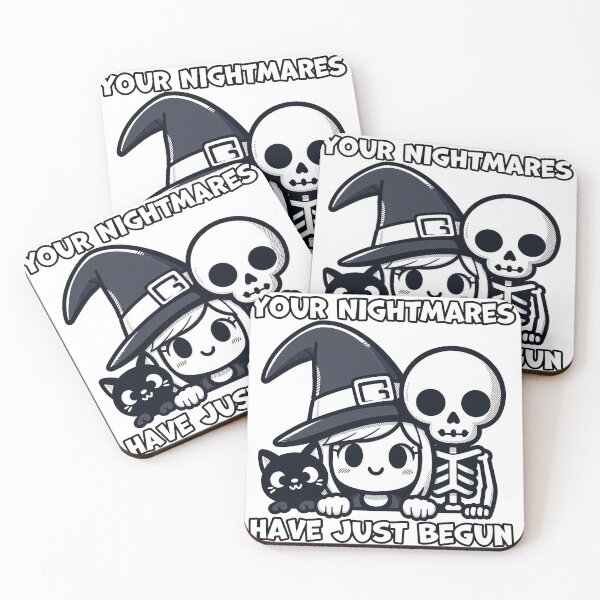 Item preview, YOUR NIGHTMARES HAVE JUST BEGUN - Sweet and Sinister designed and sold by 3MillsDesign.