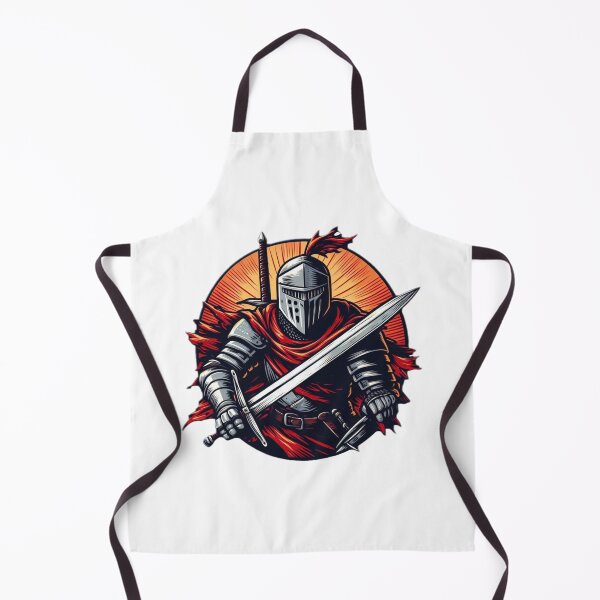 Item preview, Red Medieval Armored Warrior designed and sold by GeneralDaily.