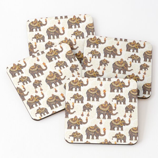Item preview, Sacred Beauty of Elegant Elephants designed and sold by MidArtForge.