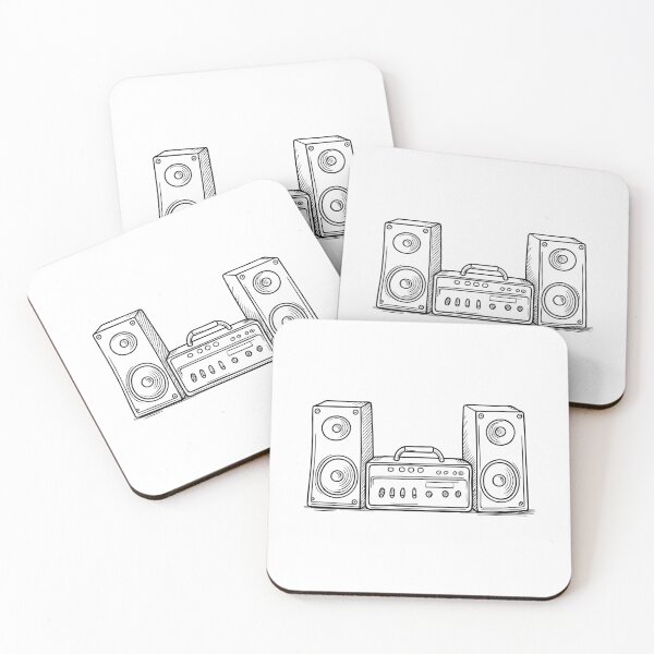 Item preview, Amplifier Connected to Concert Speakers designed and sold by rasagamastore.