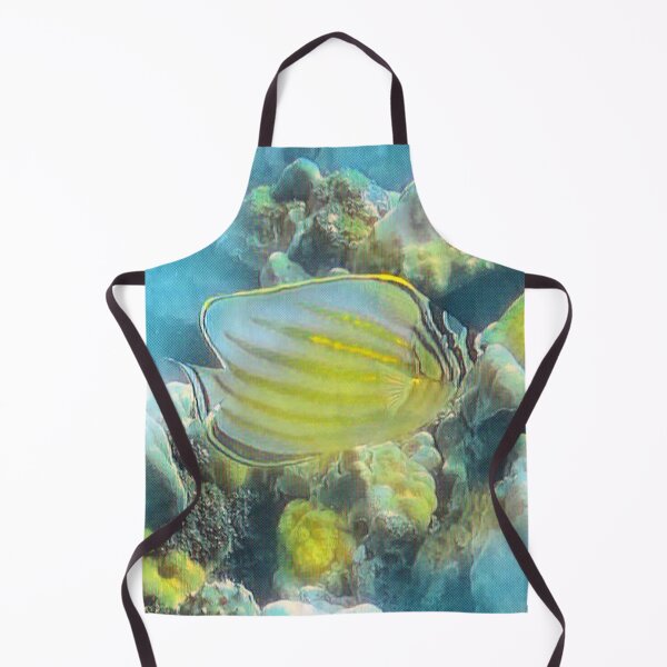 Item preview, Kīkākapu (Ornate Butterflyfish) designed and sold by Scurvy Dawg Design.