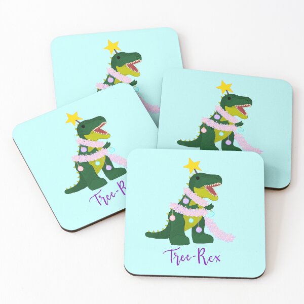 Item preview, Tree-Rex Funny Christmas Dinosaur Design | Cute T-Rex Holiday Art designed and sold by Stevie-Please.