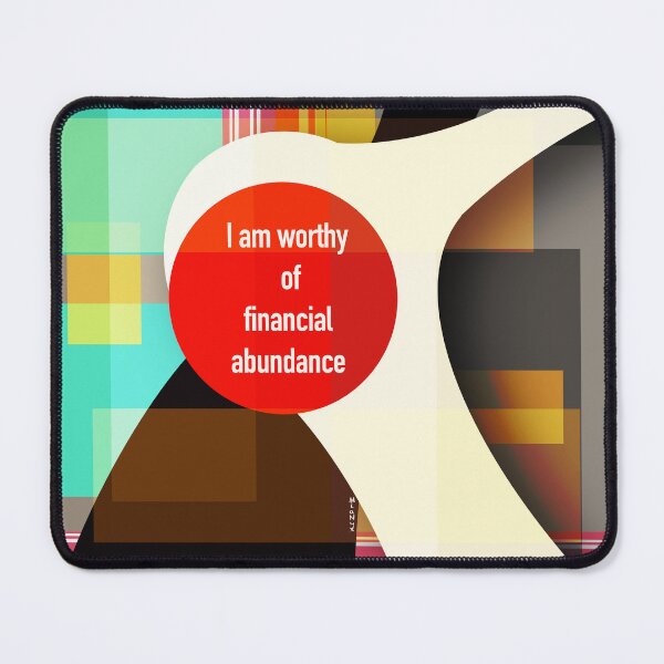 Item preview, I am worthy of financial abundance designed and sold by MiaNyxArt.