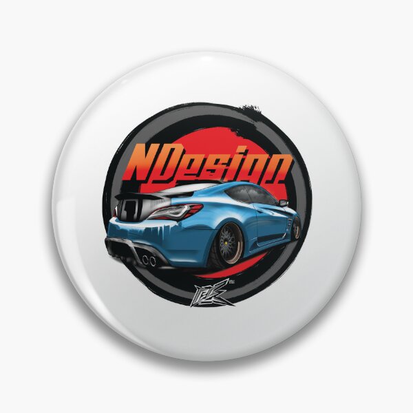 Item preview, hyundai genesis rear coupe blue  designed and sold by NaquashM.