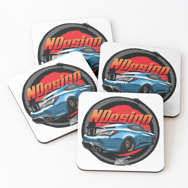 Item preview, hyundai genesis rear coupe blue  designed and sold by NaquashM.
