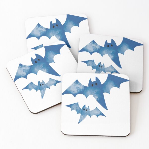 Item preview, Two blue bats designed and sold by IreneRuya.