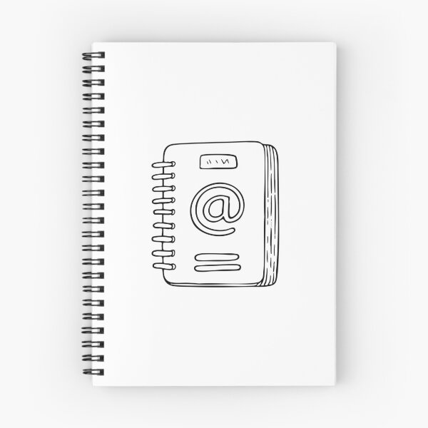 Item preview, Illustration of an Address Book Contact designed and sold by rasagamastore.