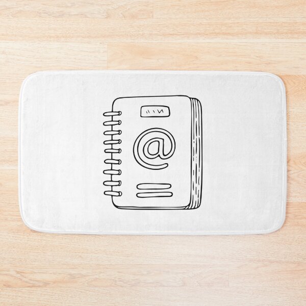 Item preview, Illustration of an Address Book Contact designed and sold by rasagamastore.