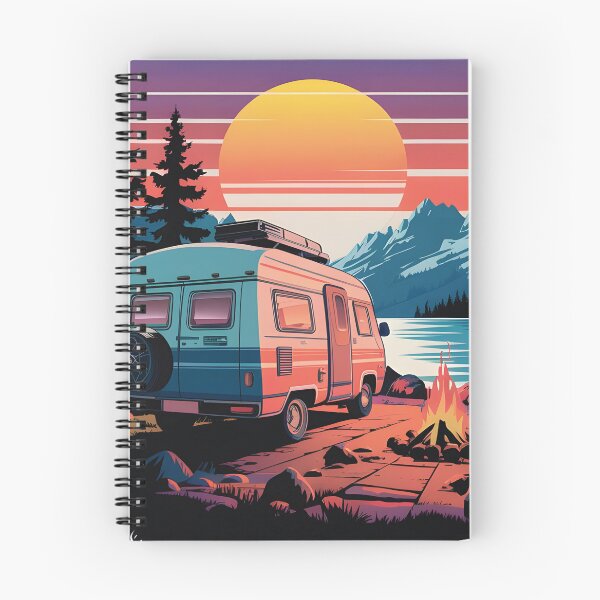 Item preview, Camping in the wilderness designed and sold by Ammar Studio.