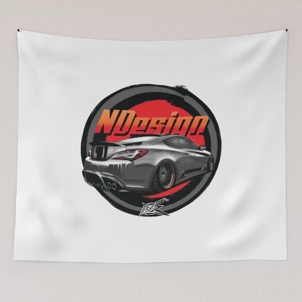 Item preview, hyundai genesis rear coupe gray  designed and sold by NaquashM.