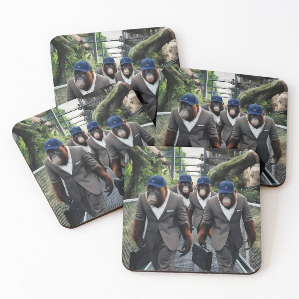 Item preview, Business orangutans in the jungle. designed and sold by MyHappyArtShop.