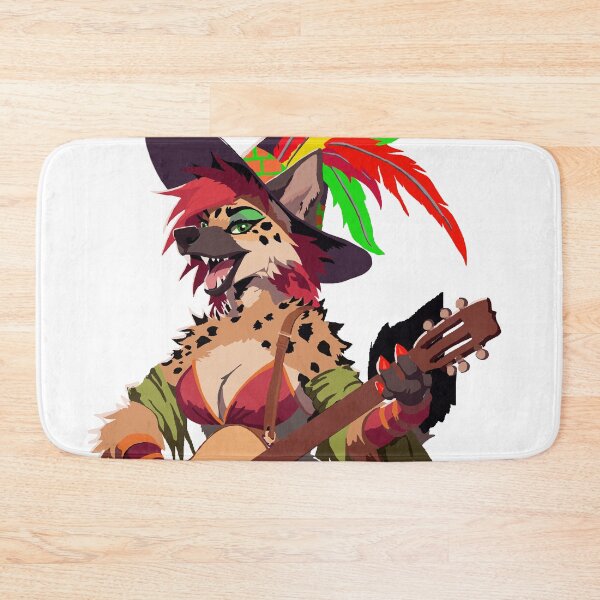 Item preview, Gnancy Gnoll, "Stuck in Lodai" but still singing designed and sold by KlakkDrawsStuff.