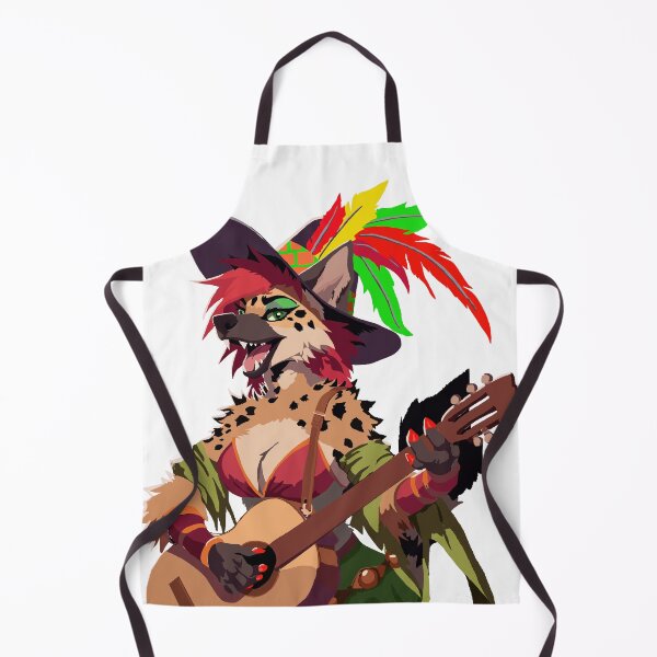 Item preview, Gnancy Gnoll, "Stuck in Lodai" but still singing designed and sold by KlakkDrawsStuff.