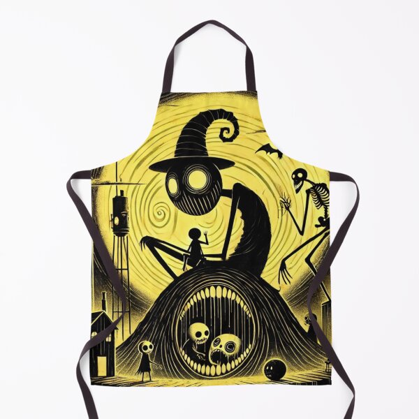 Item preview, Halloween Monsters on Yellow Background designed and sold by Blink Art Studio.