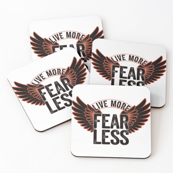 Item preview, "FEAR LESS, LIVE MORE" designed and sold by Imaginarium of Chaos falcon88 .