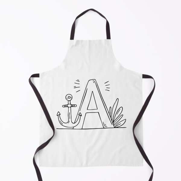 Item preview, the Letter A Beside an Anchor Underwater designed and sold by rasagamastore.