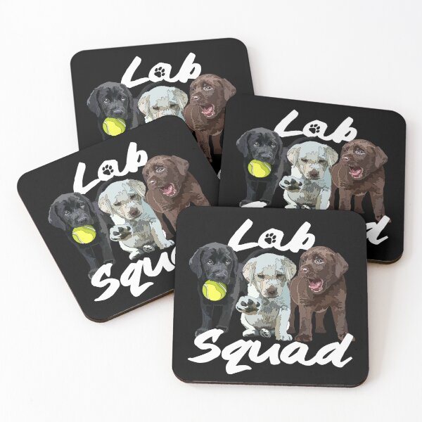 Item preview, Lab Squad Cute Puppies designed and sold by Just-Arts-4U.