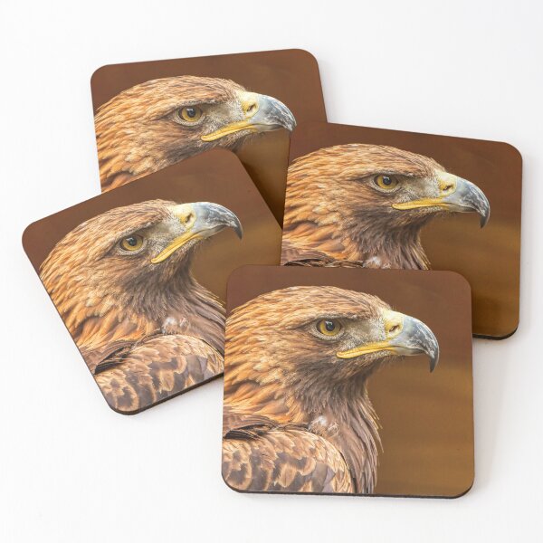 Item preview, Golden Eagle Side Portrait designed and sold by HelkoryoArt.