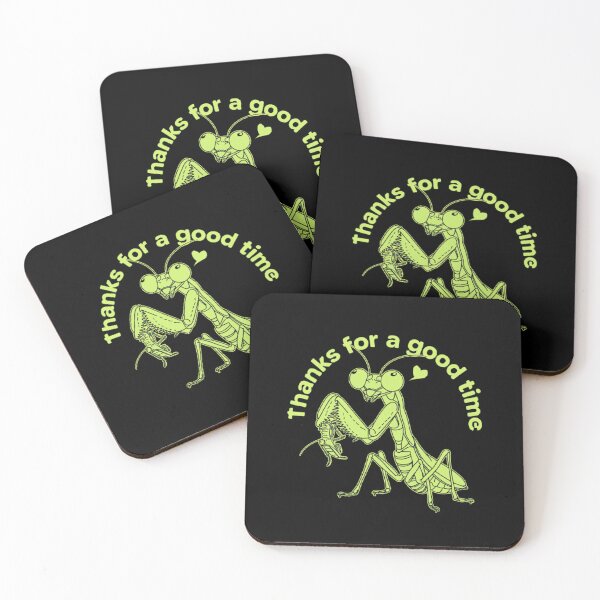 Item preview, Funny Praying Mantis T-Shirt - “Thanks for a Good Time” | Crazy Man Eater Insect Shirt | Cool Graphic Dark Humor Tee for Women & Men designed and sold by love3617.
