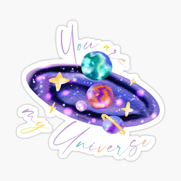 Artikel-Vorschau von Du bist mein Universum T-Shirt, designt und verkauft von Chimmyxkookies.