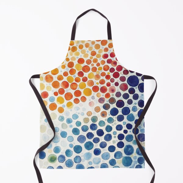 Item preview, Vibrant Watercolor Dot Abstract Art designed and sold by solynneart.