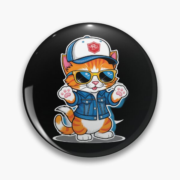 Item preview, Cat Cool DJ designed and sold by Ammar Studio.