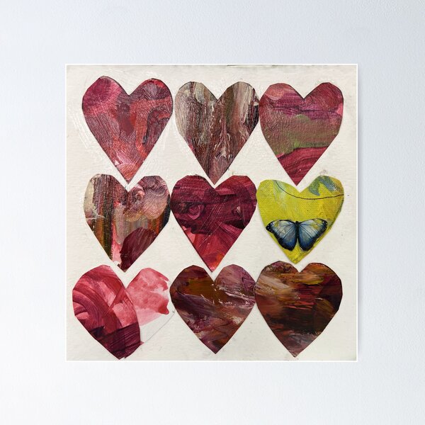 Item preview, Hearts A Flutter designed and sold by Preziosa Arte Floreale.