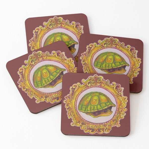 Item preview, Shy Turtle Portrait designed and sold by winnietherooh.