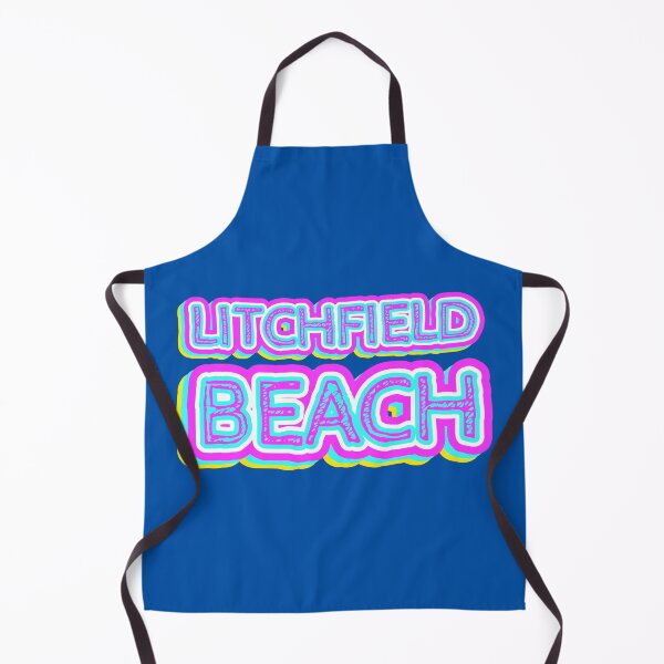 Item preview, Litchfield Beach Retro Typography designed and sold by ArtNoveltee.