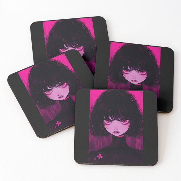 Aperçu de l'œuvre Fille gothique kawaii créée et vendue par Itsheartshop.