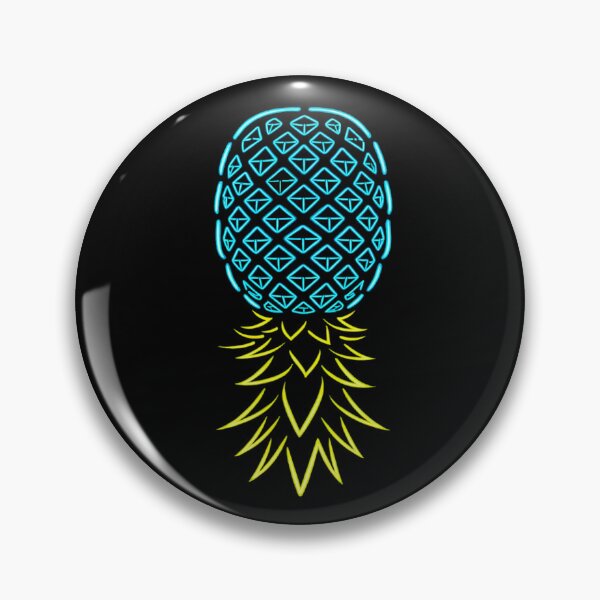 Artikelvorschau, Umgedrehte Neon-Ananas | IYKYK Lifestyle | Blau entworfen und verkauft von JLEmporium.