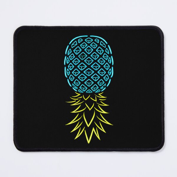 Item preview, Upside Down Neon Pineapple | IYKYK Lifestyle | Blue designed and sold by JLEmporium.